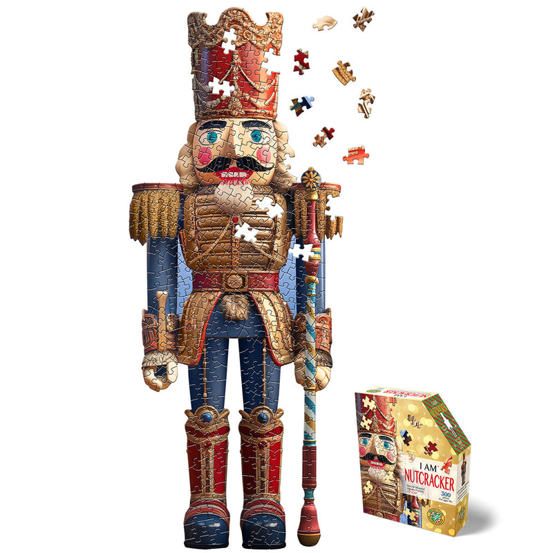 Madd Capp Puzzles – I Am Nutcracker Jigsaw Puzzle | 300 Pieces – puzzle and packaging