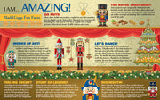Madd Capp Puzzles – I Am Nutcracker Jigsaw Puzzle | 300 Pieces – educational Fun Facts insert