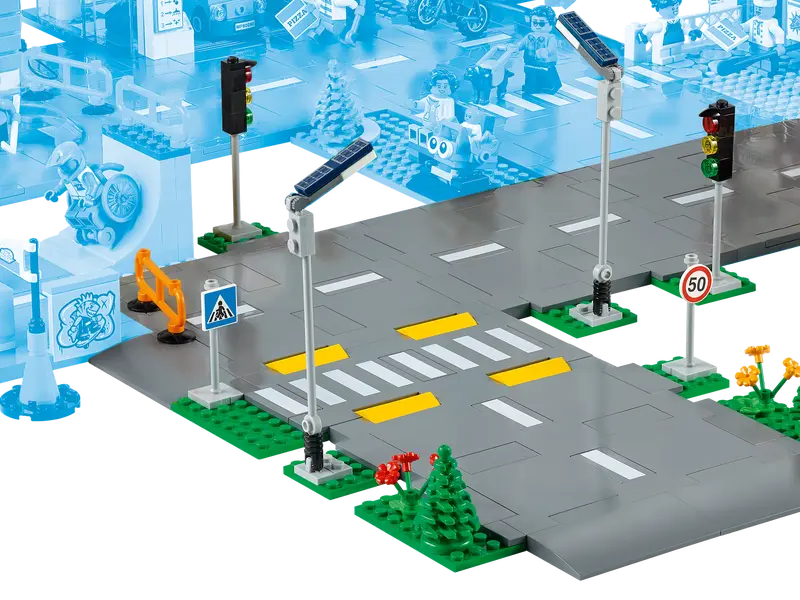 LEGO - 60304 - CITY- Road Plates - 112pcs