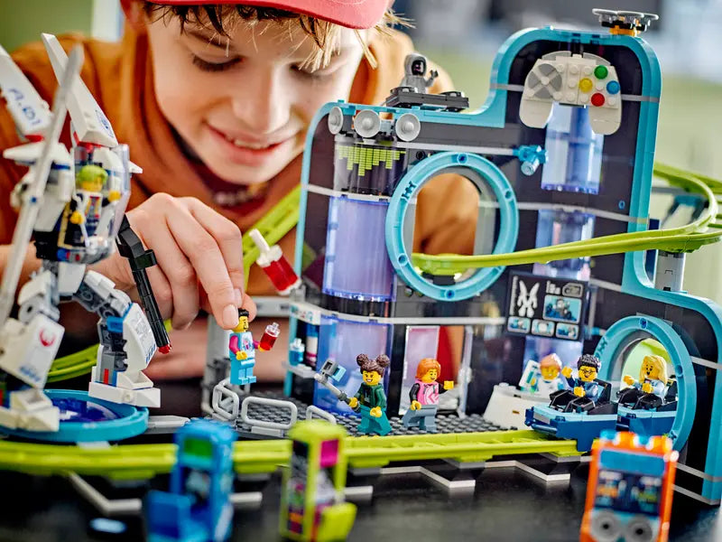 LEGO - 60421 - CITY - Robot World Roller - Coaster Park - 986pcs