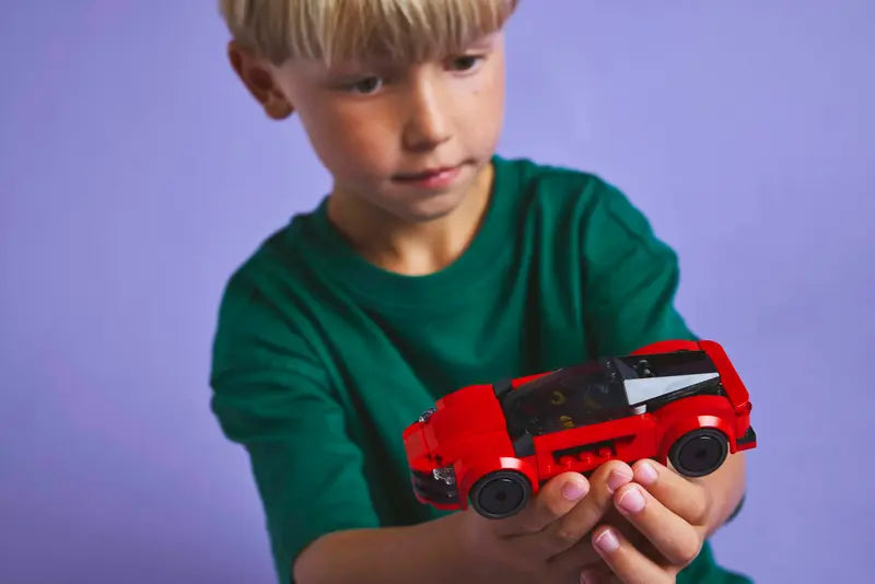 LEGO - 60448 - CITY - Voiture de sport rouge - 109 pièces