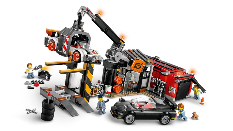 LEGO - 60472 - CITY - Scrapyard with Cars - 871pcs