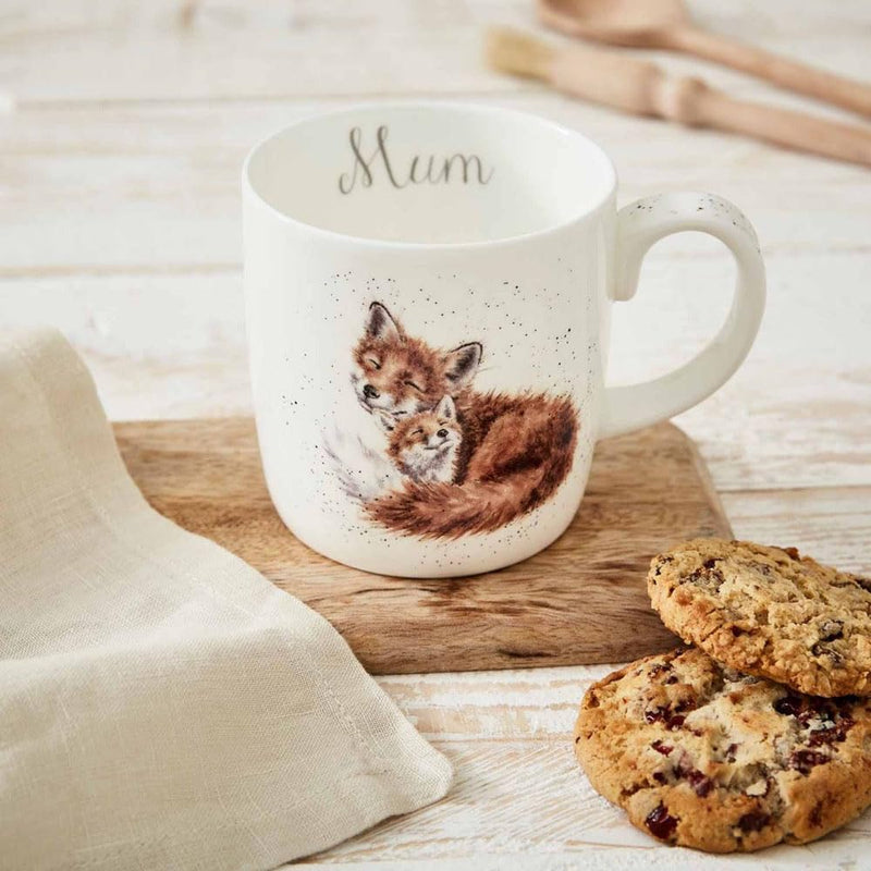 Royal Worcester - Wrendale Designs - MUG 14 oz-MUM (FOX)