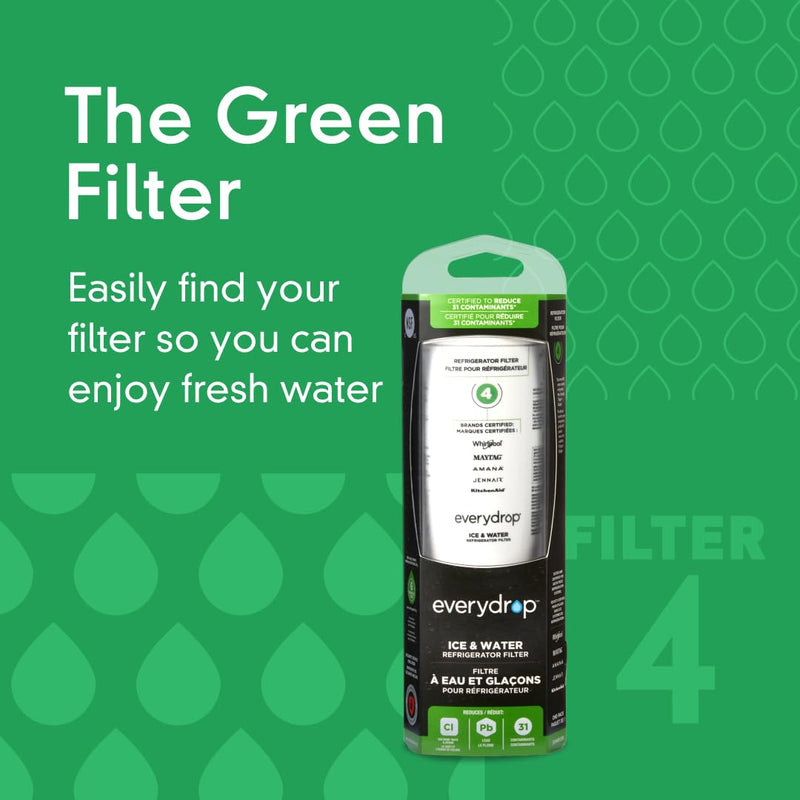 EveryDrop - Filter 4 EDR4RXD1B - Refrigerator Water Filter
