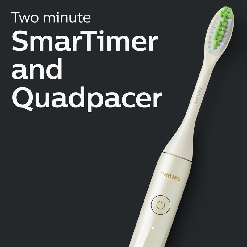 Philips One by Sonicare Rechargeable Toothbrush HY1200/27, White