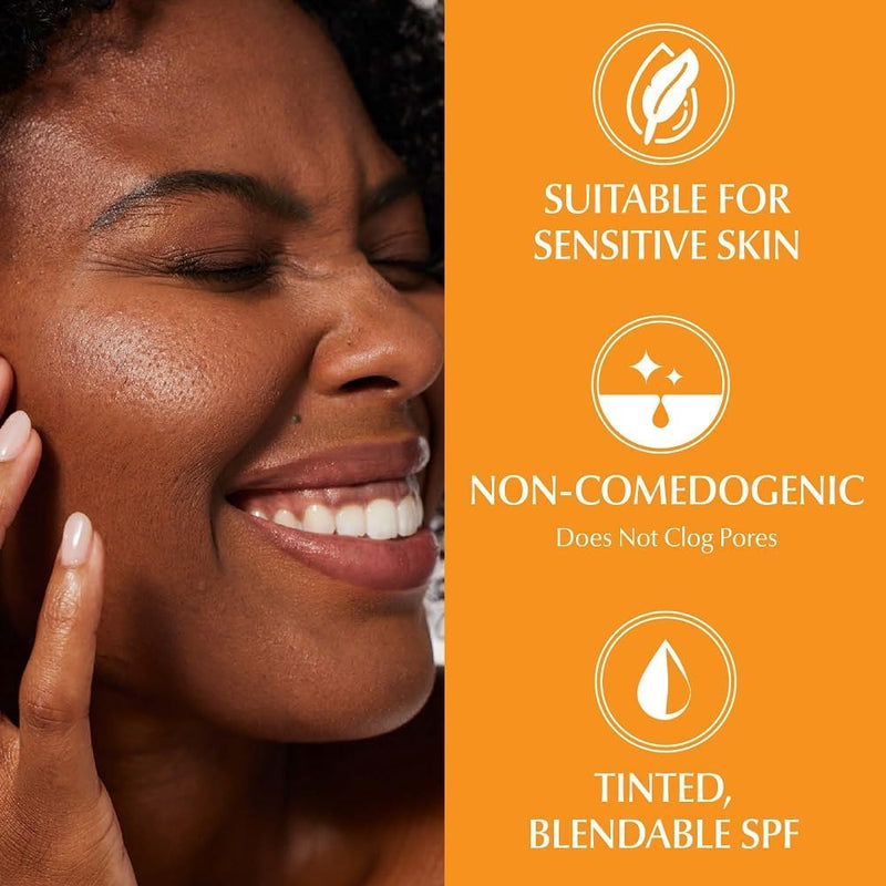 Eucerin Tinted Mineral Face Sunscreen SPF 35, 50 mL