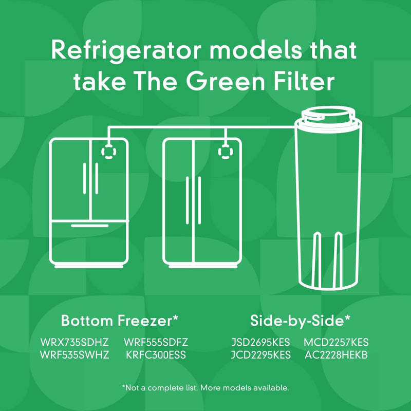EveryDrop - Filter 4 EDR4RXD1B - Refrigerator Water Filter - 2 Pack