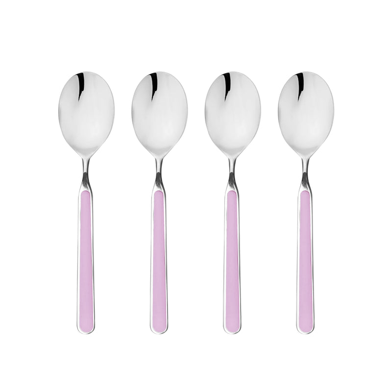 Mepra - Fantasia American Lilac - 4-Piece Coffee Spoon Set