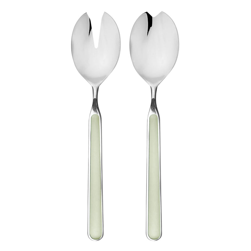 Mepra - Couverts à salade Fantasia Sauge - Set de 2 pièces