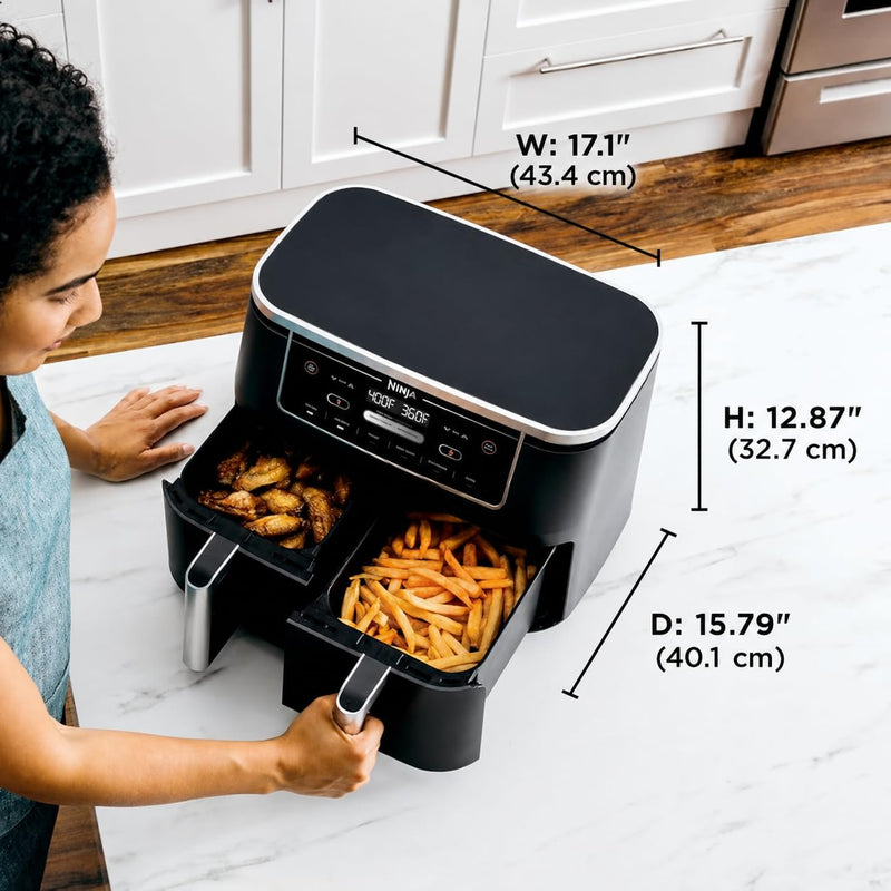Ninja – Foodi DualZone XL DZ302C Air Fryer – Black – product image 5