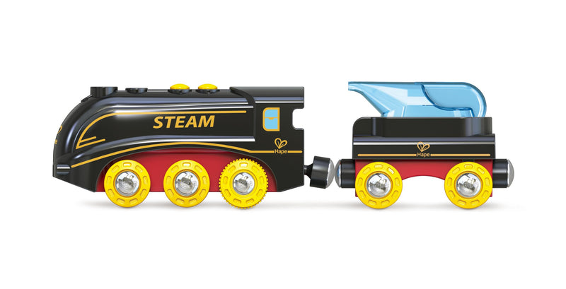 Hape - Ensemble de train vapeur et sifflet