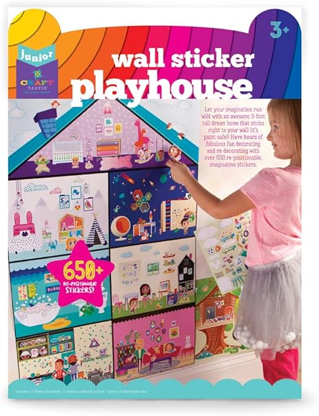 Craft-Tastic - Wall Sticker Playhouse