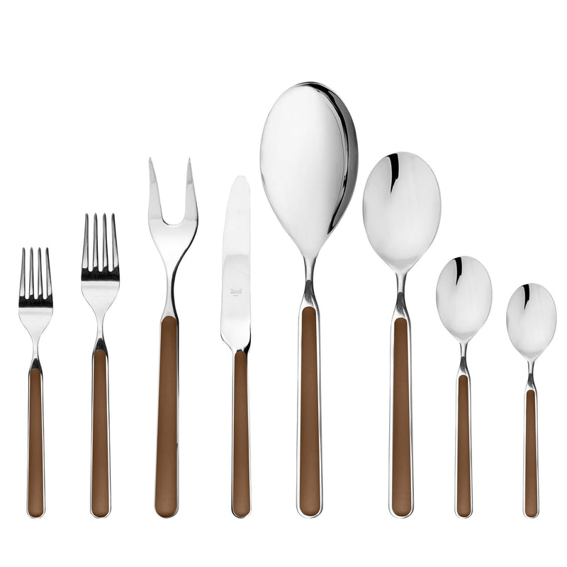 Mepra - Fantasia Tobacco - 43-Piece Flatware Set