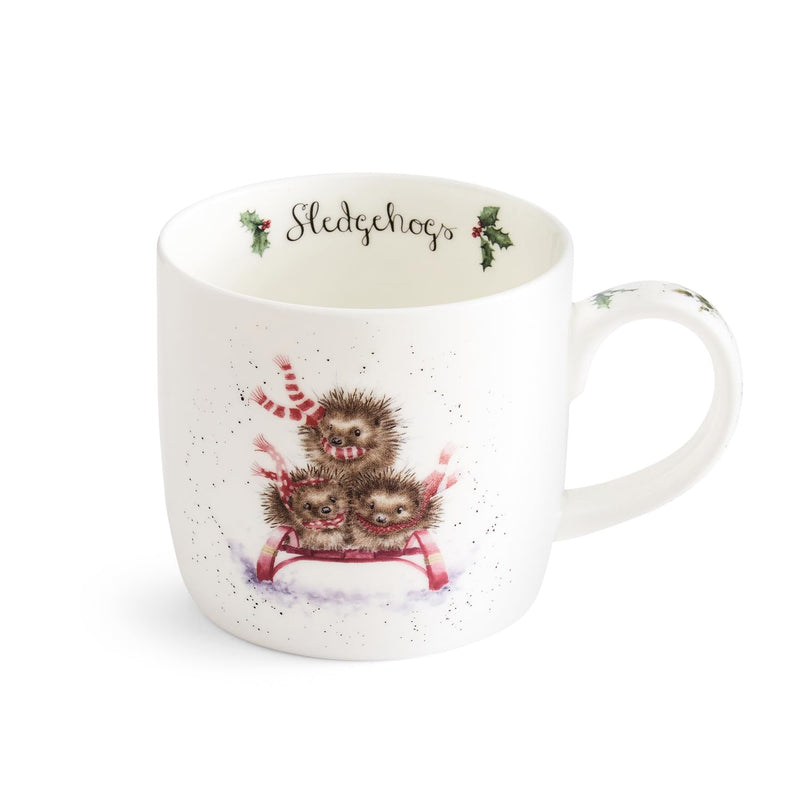 Royal Worcester - SLEDGEHOGS MUG 11 oz