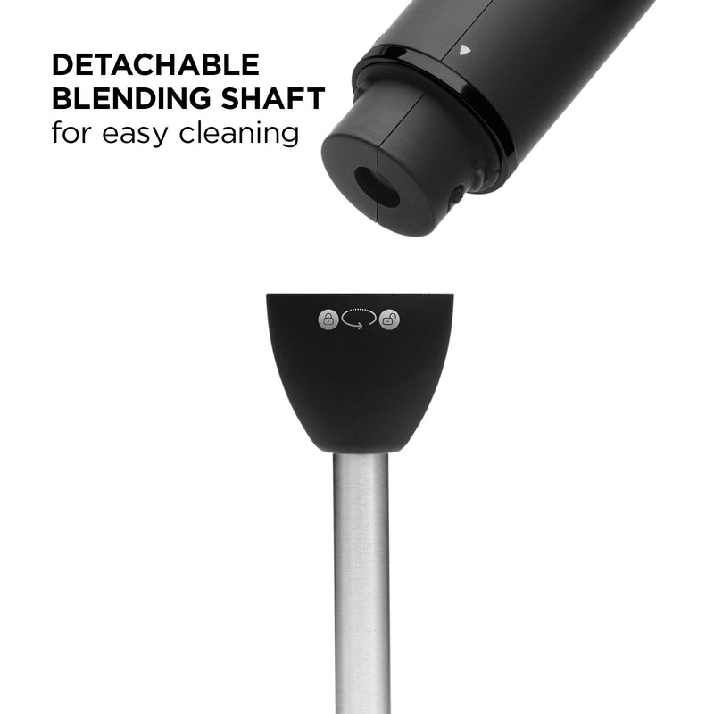 Chefman 300 W Immersion Blender, Black