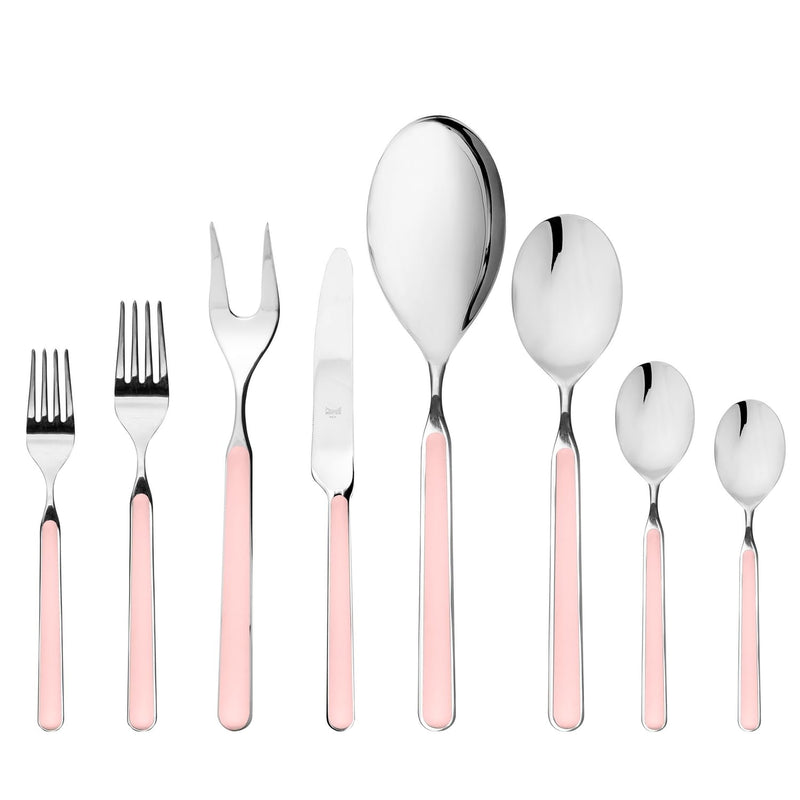 Mepra - Fantasia Pale Rose - 43-Piece Flatware Set