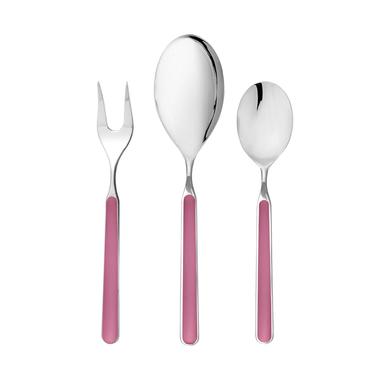 Mepra - Fantasia Pink - Ménagère de service 3 pièces
