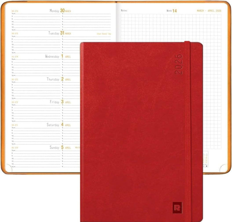 Rhodia - Webplanner 2026 - Organiseur hebdomadaire vertical