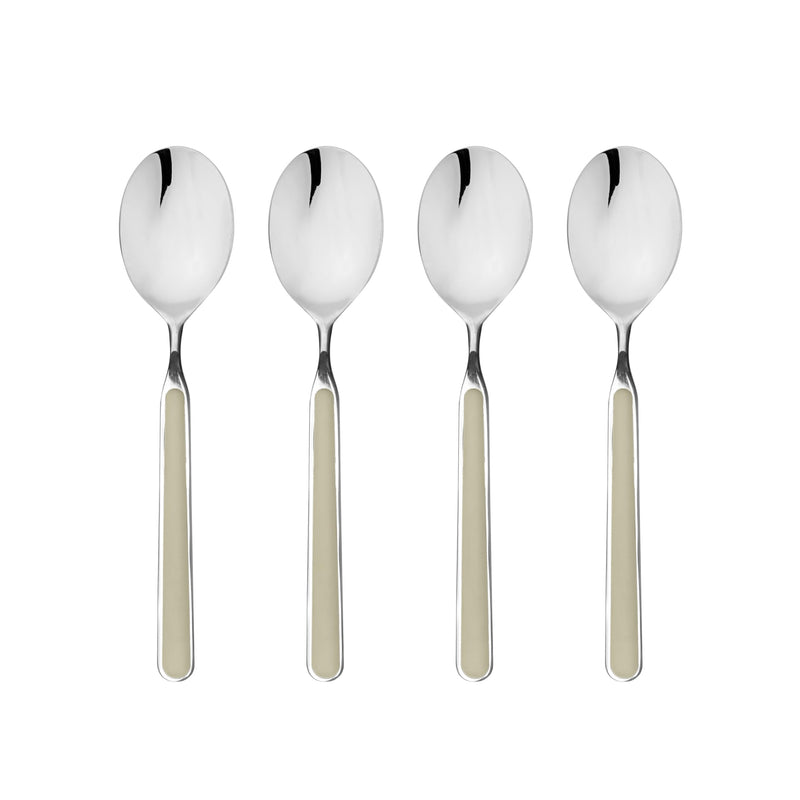 Mepra - Fantasia Tourterelle - Set de 4 cuillères à café