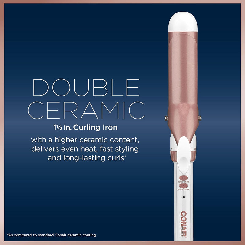 Conair Double Ceramic CD703GNC 1.5 in Curling Iron