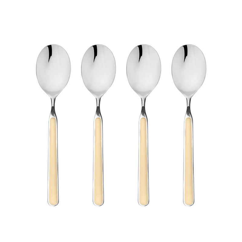 Mepra - Fantasia American Vanilla - 4-Piece Coffee Spoon Set