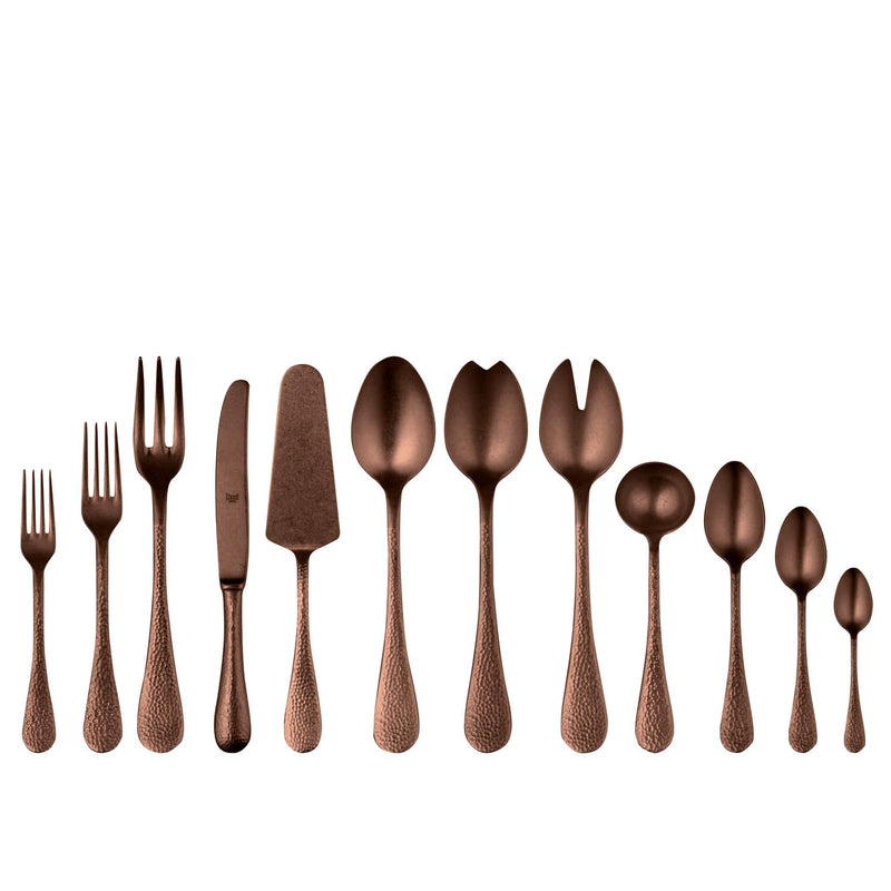 Mepra - Epoque Pewter Bronze - 67-Piece Flatware Set