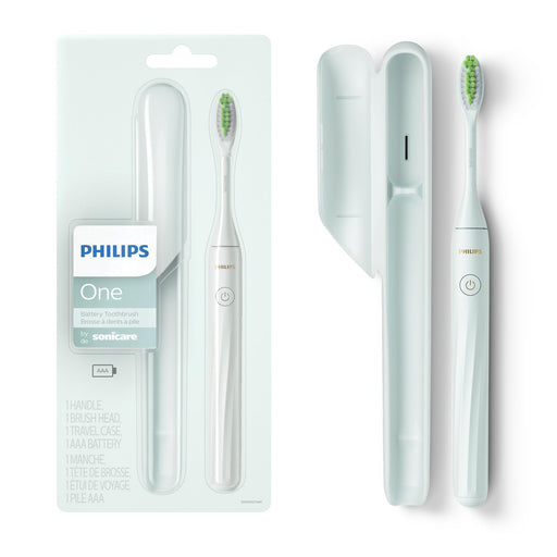 Philips One by Sonicare Battery Toothbrush HY1100/03, Mint