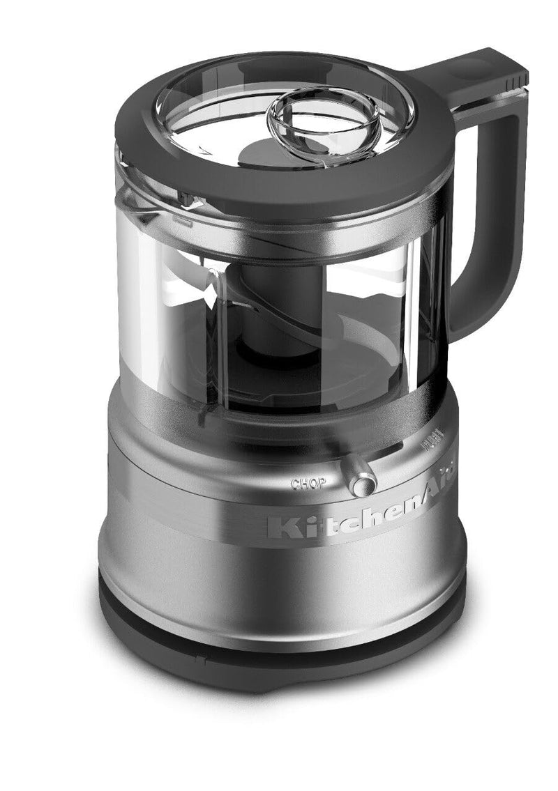 KitchenAid - KFC3516CU - 3.5-Cup Food Chopper - Contour Silver