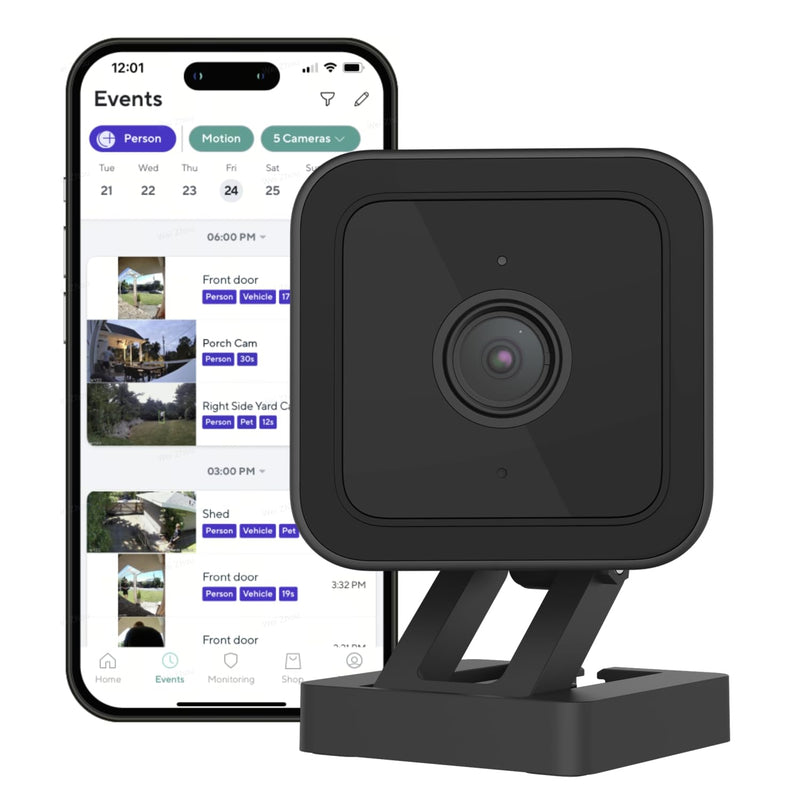 Wyze Cam v3 Security Camera WYZEC3BK, Black
