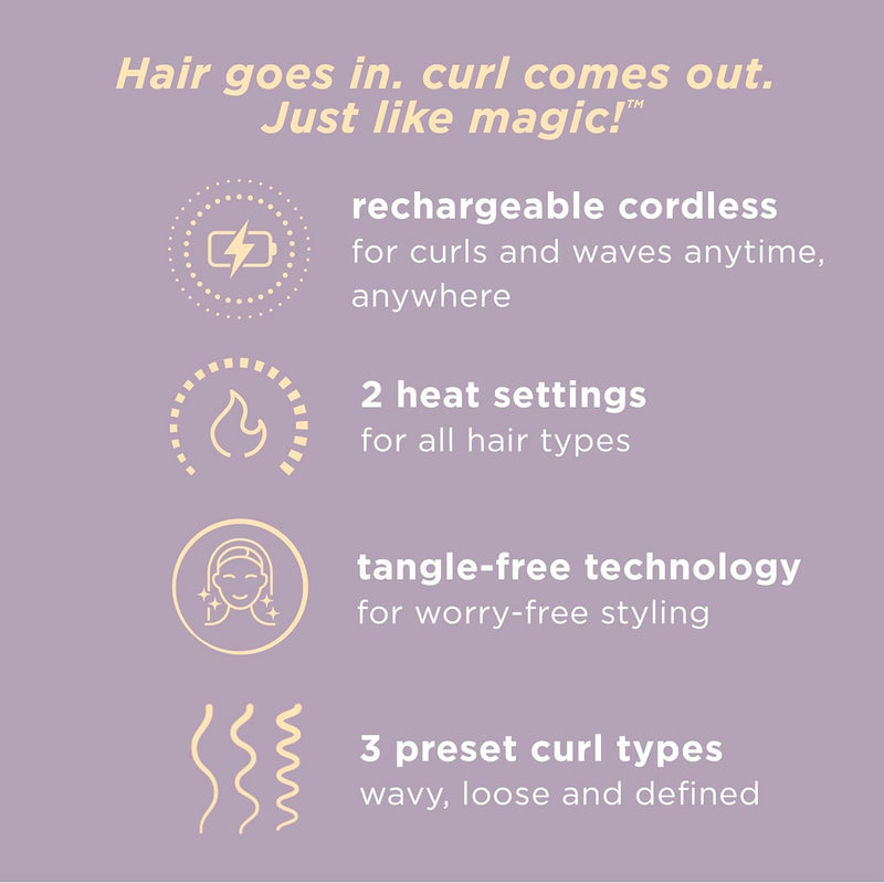 InfinitiPRO by Conair Curl Secret CR520LC Cordless Mini Auto Curler