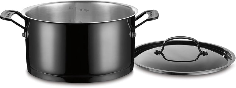 Cuisinart - Faitout en acier inoxydable avec couvercle (6 pintes) | MSS66-24C