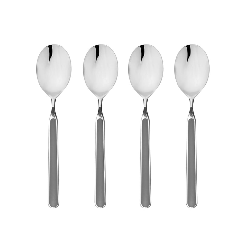 Mepra - Fantasia American Vicuna - 4-Piece Coffee Spoon Set