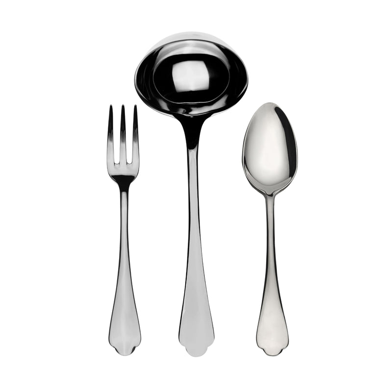 Mepra - Dolce Vita Mirror - 3-Piece Serving Set