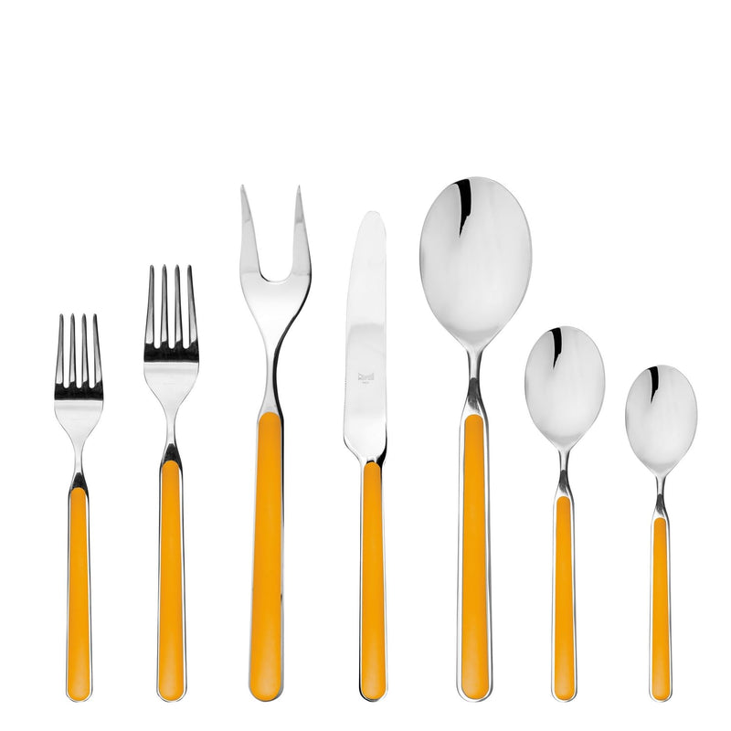 Mepra - Fantasia Mustard - 32-Piece Flatware Set