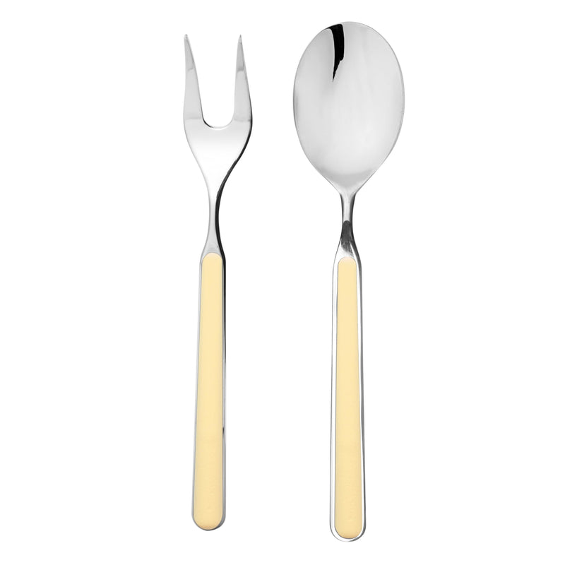 Mepra - Fantasia Vanilla - Couverts de service 2 pièces