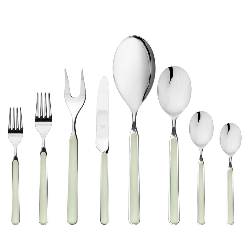 Mepra - Fantasia Sage - 43-Piece Flatware Set