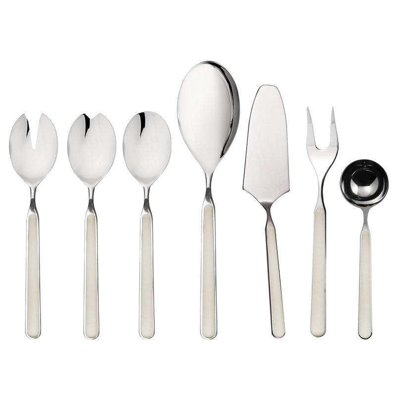 Mepra - Fantasia Tourterelle - Ménagère de service 7 pièces