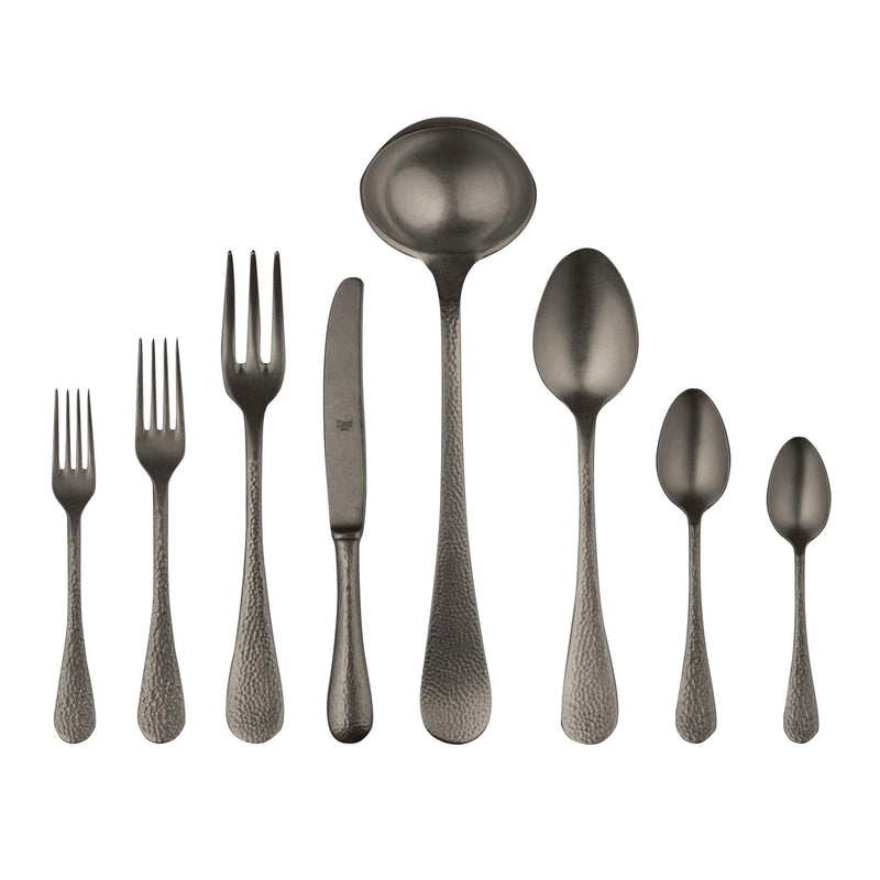 Mepra - Epoque Pewter Black Gold - 43-Piece Flatware Set