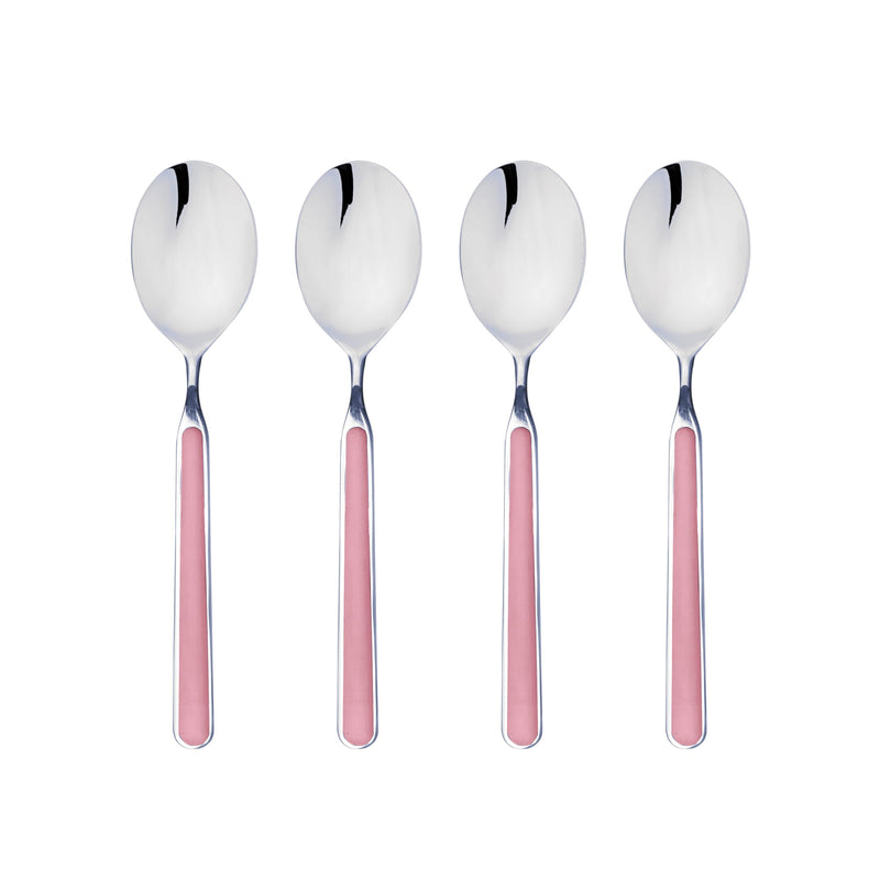Mepra - Fantasia Rose - Set de 4 cuillères à café