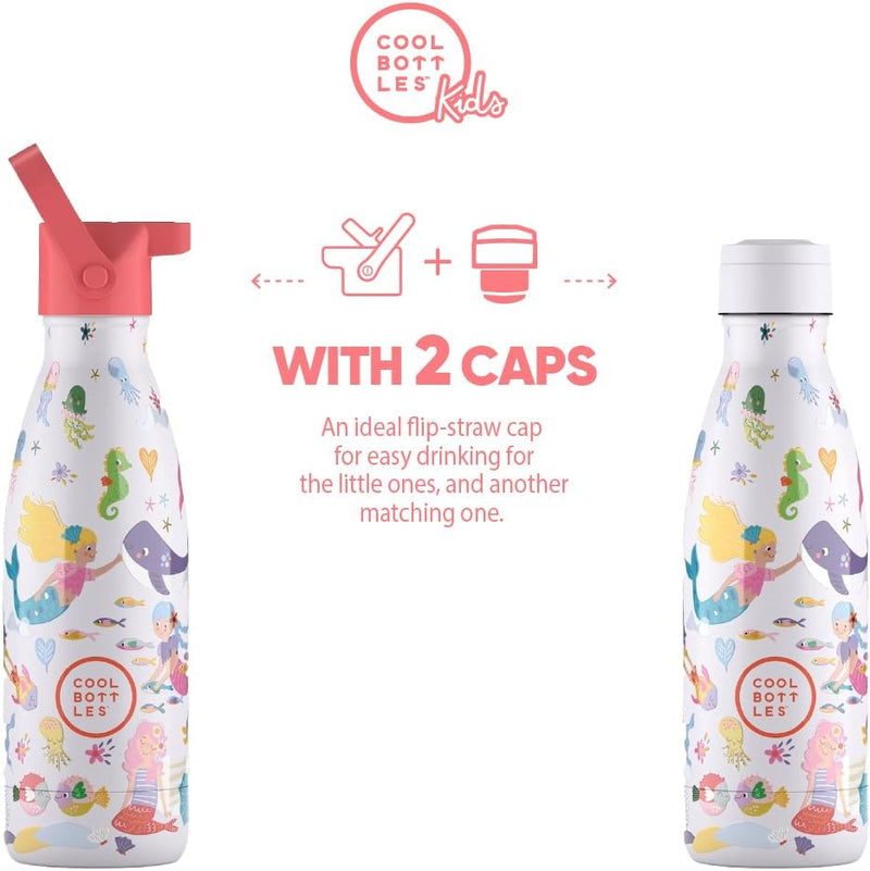 Cool Bottles - Kids 350 mL - Playland Series - Sweet Mermaids