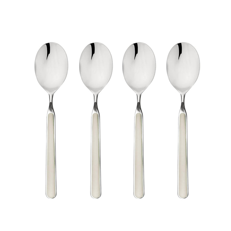 Mepra - Fantasia American Turtle-Dove - 4-Piece Coffee Spoon Set
