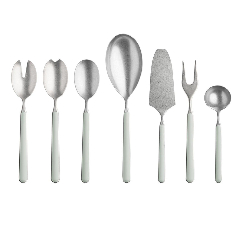 Mepra - Fantasia Pewter Sage - 7-Piece Serving Set