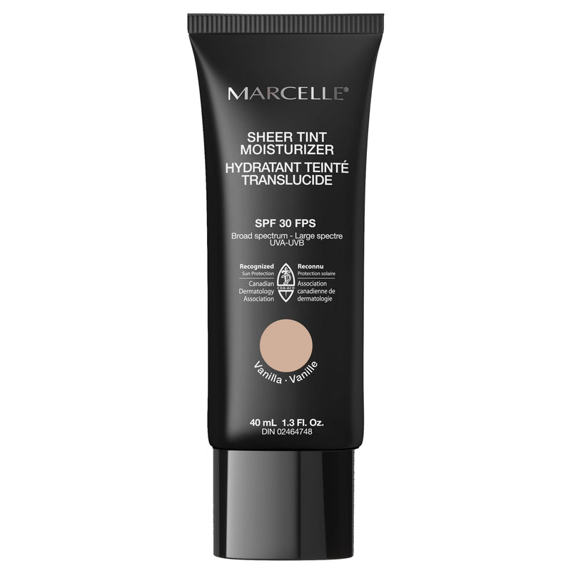 Marcelle Sheer Tint Moisturizer SPF 30, Vanilla, 40 mL