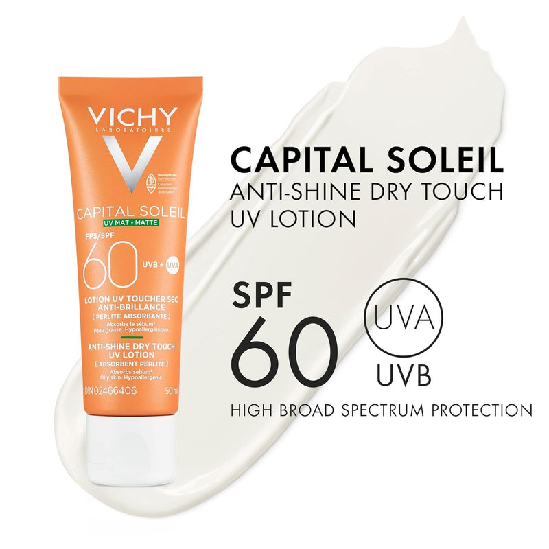 Vichy Capital Soleil Matte Finish Sunscreen SPF 60, 50 mL