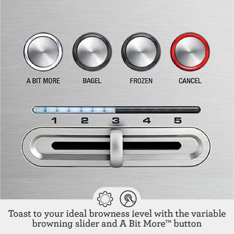 Breville A Bit More BTA730XL 4-Slice Long Slot Toaster