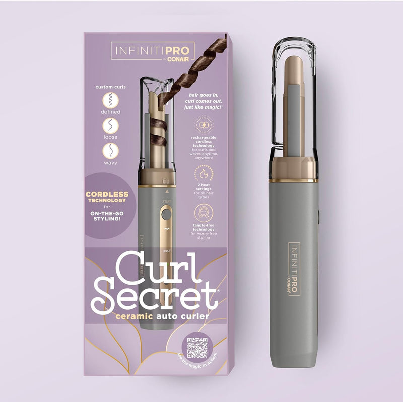 InfinitiPRO by Conair Curl Secret CR520LC Cordless Mini Auto Curler