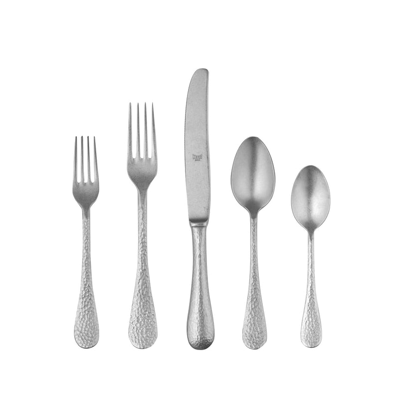 Mepra - Ménagère 20 pièces Epoque Pewter Black Gold
