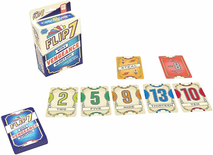 USAopoly - FLIP 7 : UNE VENGEANCE S'ABATTRA