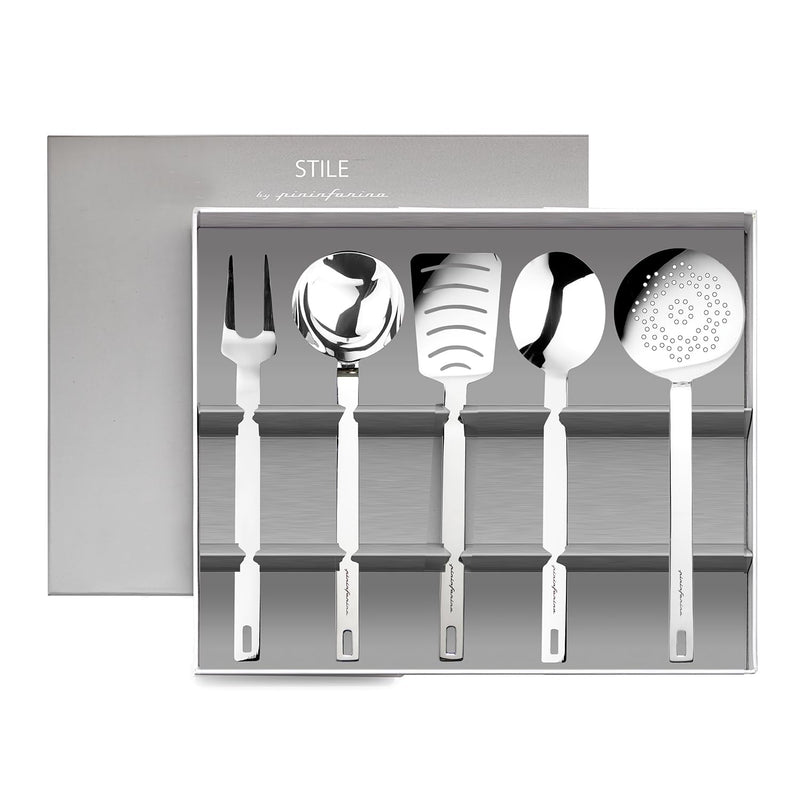 Mepra - Stile - Set de 5 ustensiles de cuisine