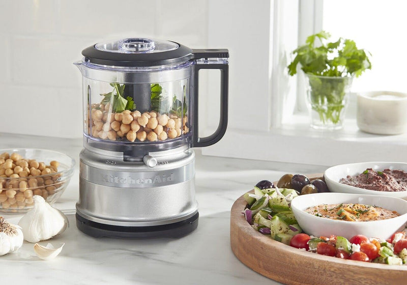 KitchenAid - KFC3516CU - 3.5-Cup Food Chopper - Contour Silver
